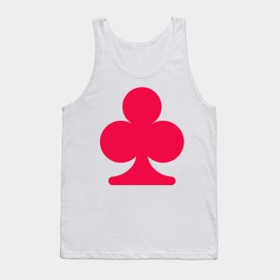 Club Design 3 Red Tank Top